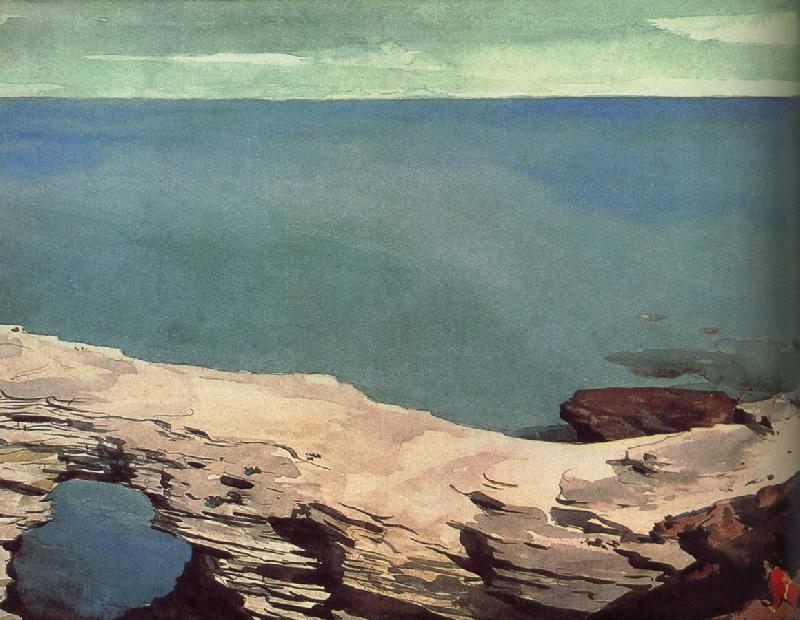 Winslow Homer Natural Bridge oil painting image
